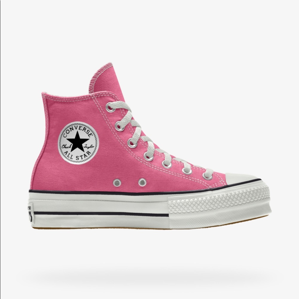 platform pink converse